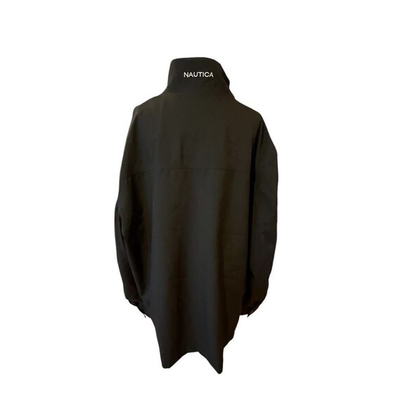 NWOT Nautica men's 3x Microfiber Light Weight Zip Up Pocket Casual jacket black - Picture 5 of 11